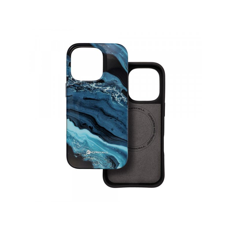 Viedtālruņa aizmugurējais vāciņš Apple iPhone 16 Pro Max F-PROTECT Blue, Mixed