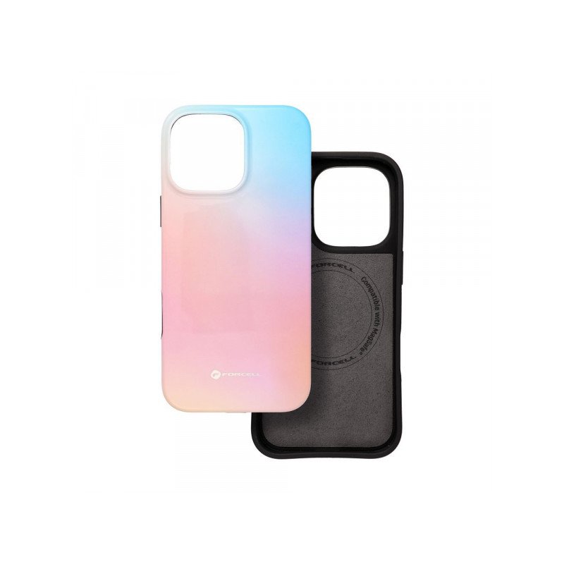Viedtālruņa aizmugurējais vāciņš Apple iPhone 16 Pro Max F-PROTECT Mixed, Pink