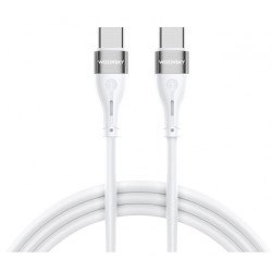 Kabelis USB-C - USB-C 1m 65W WSTCC White