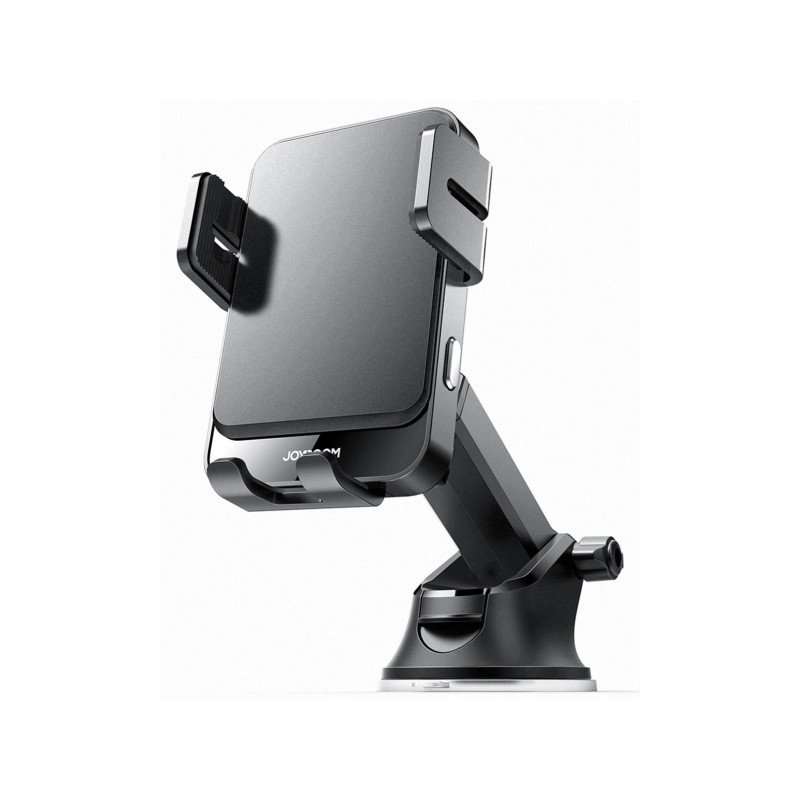 Viedtālruņa turētājs automašīnai Car Holder with wireless charger 15W Black