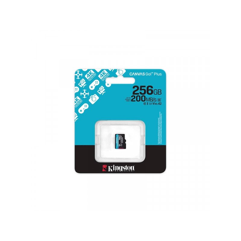 Ārējā atmiņa MicroSDXC Canvas Go Plus Gen4 200MB/s A2 U3 V30 Black