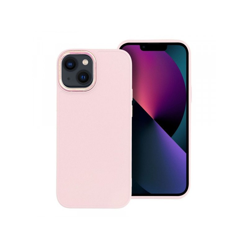 Viedtālruņa aizmugurējais vāciņš Apple iPhone 13 Mini Frame Pink