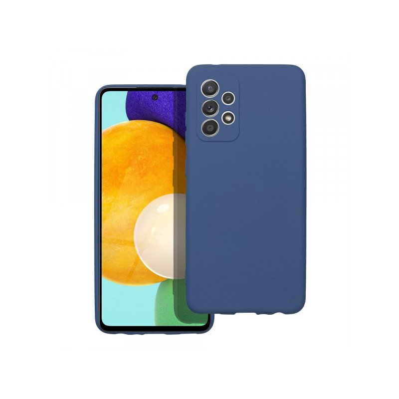 Viedtālruņa aizmugurējais vāciņš Samsung Galaxy A52 / A52 5G / A52s 5G Silicone PART Blue