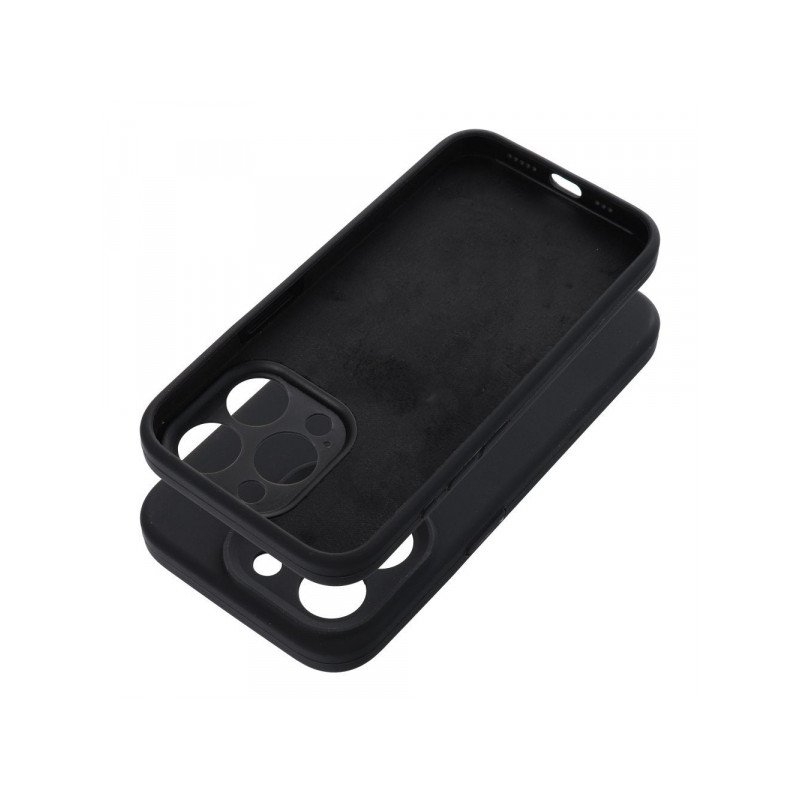 Viedtālruņa aizmugurējais vāciņš Apple iPhone 16E Silicon 2mm Black