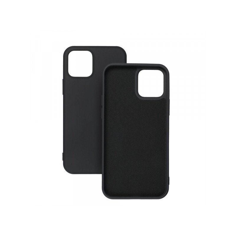 Viedtālruņa aizmugurējais vāciņš Apple iPhone 16E Silicone case Black