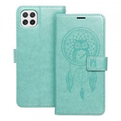 Viedtālruņa atveramais maciņš Samsung Galaxy A22 5G Mezzo Book Dreamcatcher Green