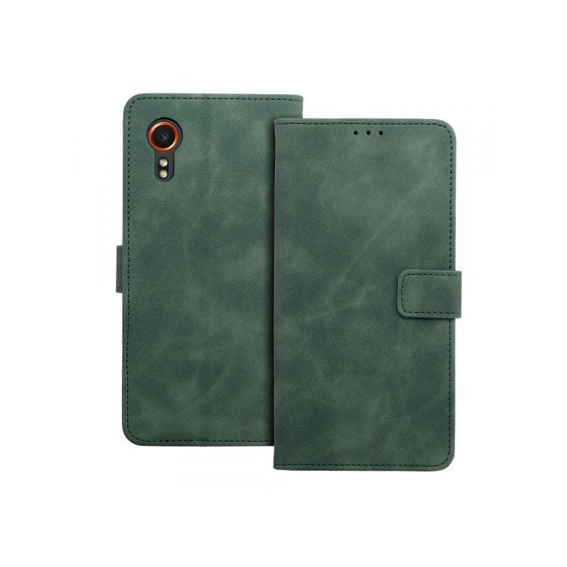 Viedtālruņa atveramais maciņš Samsung Galaxy Xcover 7 Tender Green