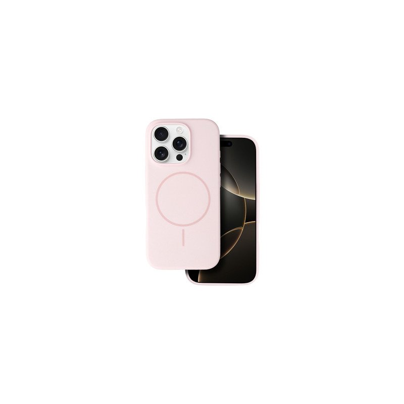 Viedtālruņa aizmugurējais vāciņš Apple Iphone 15 Thin Mag Pink