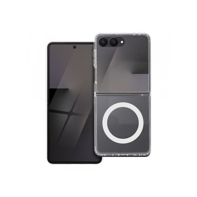 Viedtālruņa aizmugurējais vāciņš Samsung Galaxy Z Flip 7 Clear Case Transparent