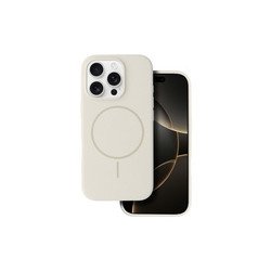 Viedtālruņa aizmugurējais vāciņš Apple iPhone 13 Pro Mag slim silicone Beige