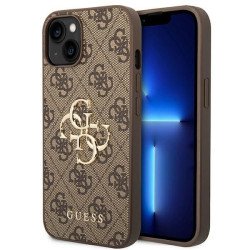 Viedtālruņa aizmugurējais vāciņš Apple Iphone 15 Hard Case Brown