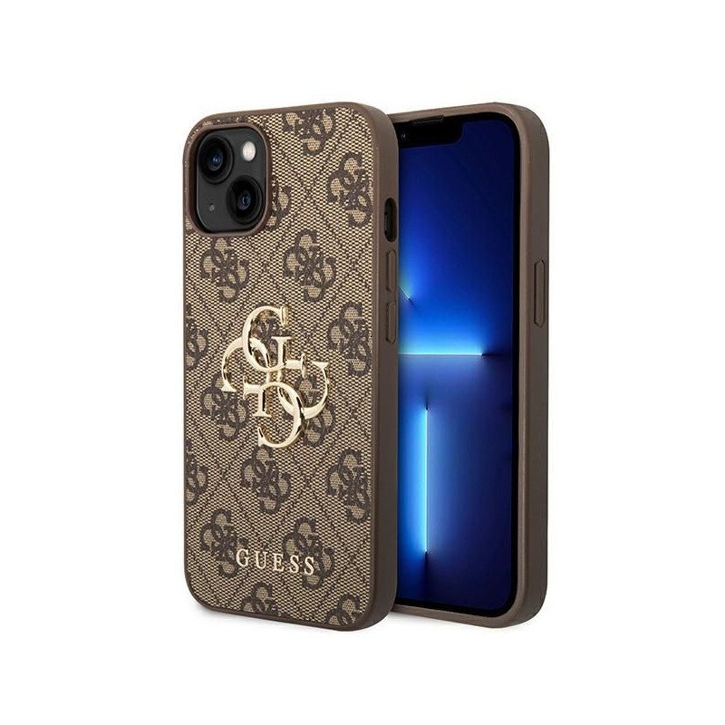 Viedtālruņa aizmugurējais vāciņš Apple Iphone 15 Hard Case Brown
