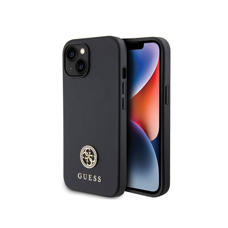 Viedtālruņa aizmugurējais vāciņš Apple Iphone 15 GUHCP15SPS4DGPK Black