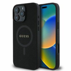 Viedtālruņa aizmugurējais vāciņš Apple iPhone 16 Pro Max Saffiano Black