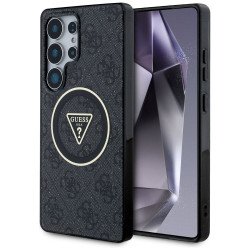 Viedtālruņa aizmugurējais vāciņš Apple Galaxy S25 Ultra Triangle Buttons MagSafe Black