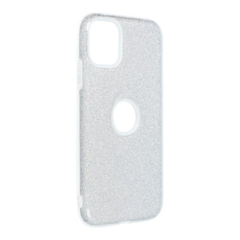 Viedtālruņa aizmugurējais vāciņš Apple iPhone 11 iPhone 11 Sudraba