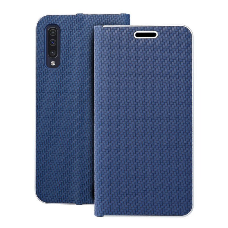 Viedtālruņa atveramais maciņš Samsung Galaxy A30S / A50 / A50S Luna Book Blue