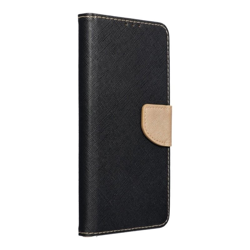 Viedtālruņa atveramais maciņš Xiaomi Redmi 9A / 9AT / 9i Fancy Book Black, Gold