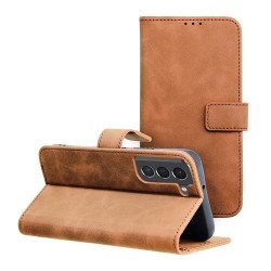 Viedtālruņa atveramais maciņš Samsung Galaxy S22 Galaxy S22 Brūna