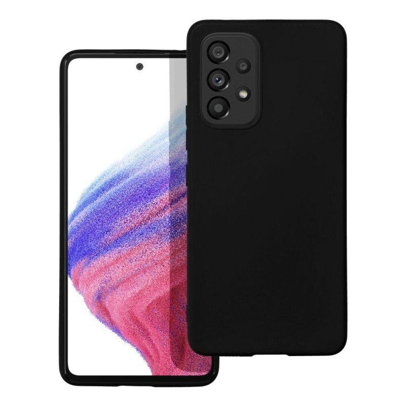 Viedtālruņa aizmugurējais vāciņš Samsung Galaxy A53 Galaxy A53 Melna