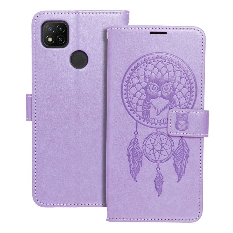 Viedtālruņa atveramais maciņš Xiaomi Redmi 9C Violeta