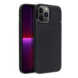Viedtālruņa aizmugurējais vāciņš Apple iPhone 13 Pro Carbon Case Black