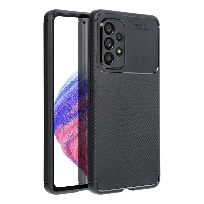 Viedtālruņa aizmugurējais vāciņš Samsung Galaxy A53 5G Carbon Premium Black