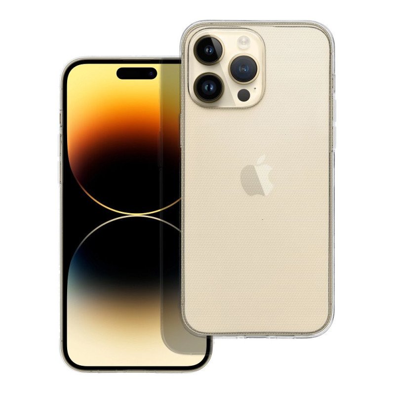 Viedtālruņa aizmugurējais vāciņš Apple iPhone 14 Pro Slim 2 mm Transparent