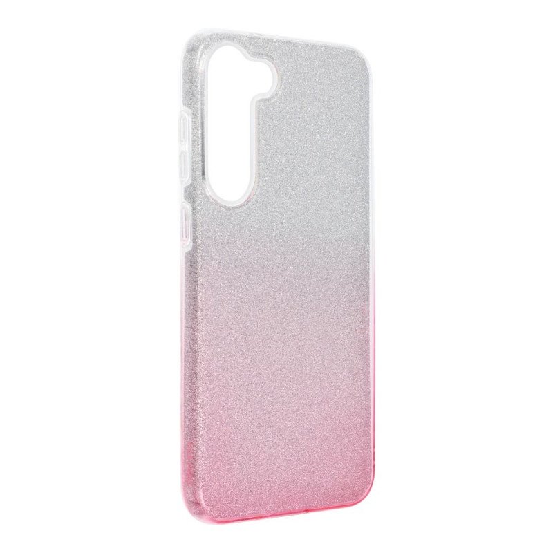 Viedtālruņa aizmugurējais vāciņš Samsung Galaxy S23 Plus Shining Pink, Transparent