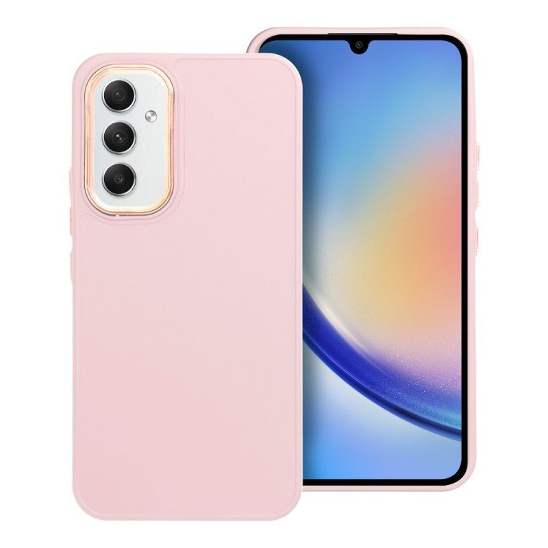 Viedtālruņa aizmugurējais vāciņš Samsung Galaxy A54 Galaxy A54 Rozā