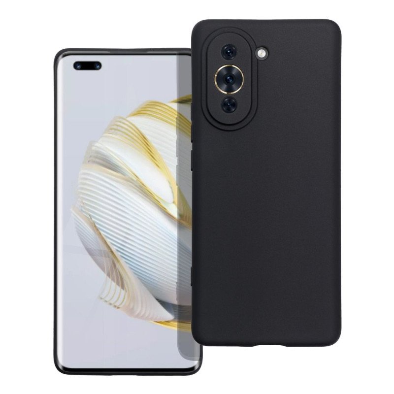 Viedtālruņa aizmugurējais vāciņš Huawei Nova 10 Pro Melna