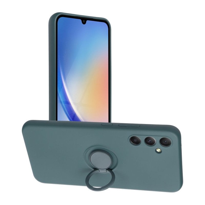 Viedtālruņa aizmugurējais vāciņš Samsung Galaxy A34 Galaxy A34 Zaļa