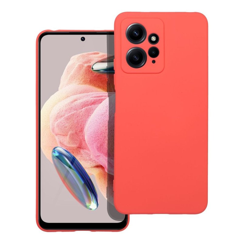 Viedtālruņa aizmugurējais vāciņš Xiaomi Redmi Note 12 4G Rozā