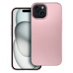 Viedtālruņa aizmugurējais vāciņš Apple Iphone 15 Rozā
