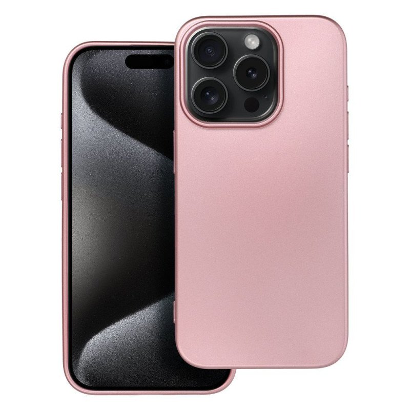 Viedtālruņa aizmugurējais vāciņš Apple iPhone 15 Pro Rozā