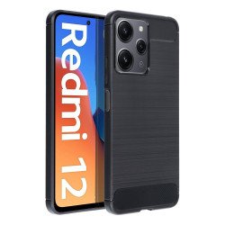 Viedtālruņa aizmugurējais vāciņš Xiaomi Redmi 12 Carbon Black