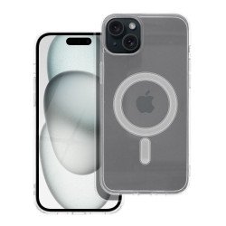 Viedtālruņa aizmugurējais vāciņš Apple Iphone 15 Plus Caurspīdīga
