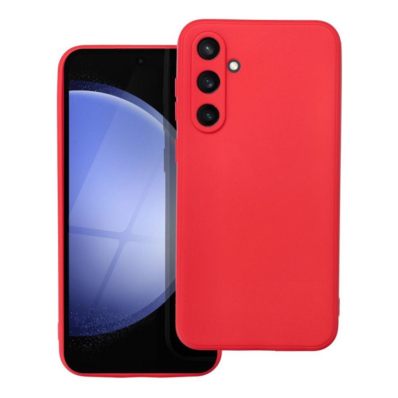 Viedtālruņa aizmugurējais vāciņš Samsung Galaxy S23 FE Soft Red