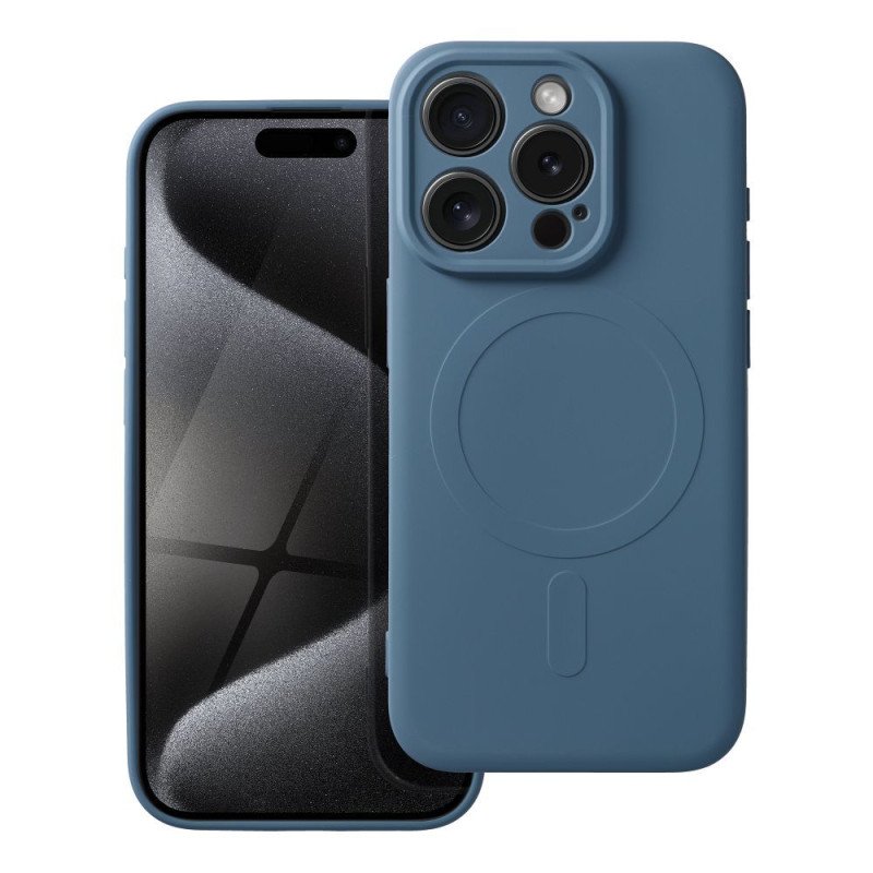 Viedtālruņa aizmugurējais vāciņš Apple iPhone 15 Pro Zila