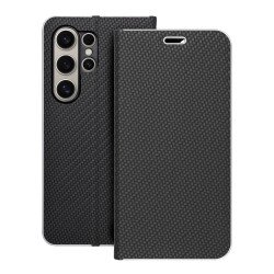 Viedtālruņa atveramais maciņš Samsung Galaxy S24 Ultra Luna Book Black