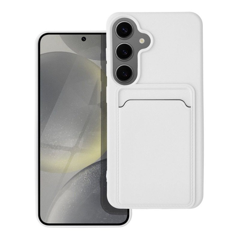 Viedtālruņa aizmugurējais vāciņš Samsung Galaxy S24 Galaxy S24 Balta