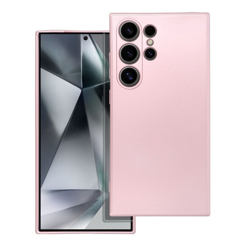 Viedtālruņa aizmugurējais vāciņš Samsung Galaxy S24 Ultra Metallic Pink