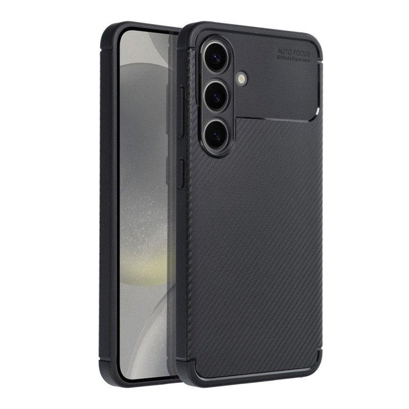 Viedtālruņa aizmugurējais vāciņš Samsung Galaxy S24 Carbon Premium Black