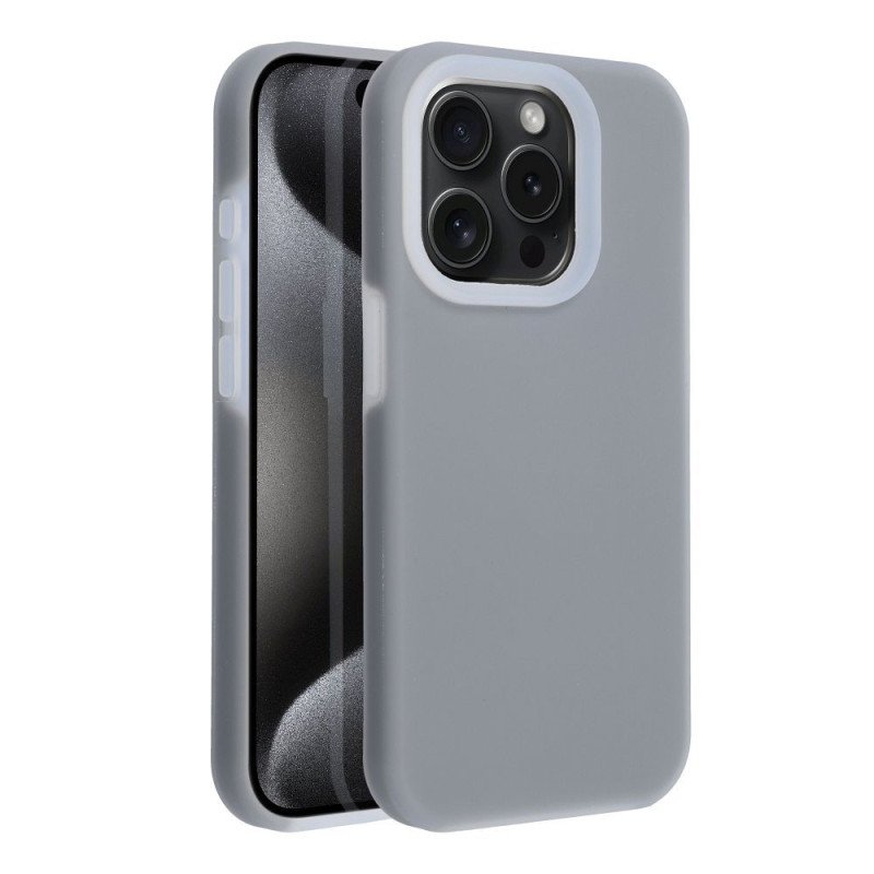 Viedtālruņa aizmugurējais vāciņš Apple Candy case Grey