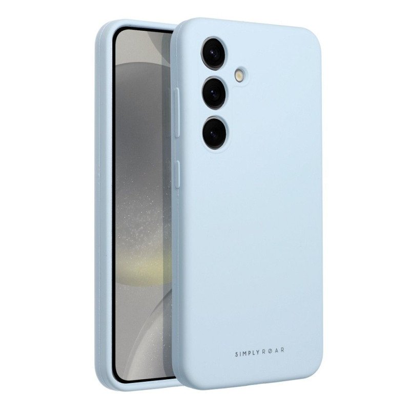 Viedtālruņa aizmugurējais vāciņš Samsung Galaxy S24 Cloud Skin Light Blue