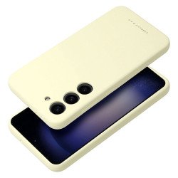 Viedtālruņa aizmugurējais vāciņš Samsung Galaxy S24 Ultra Cloud Skin Light Yellow