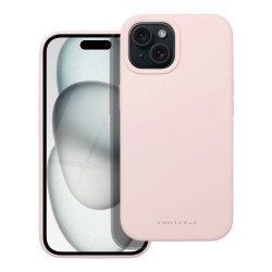 Viedtālruņa aizmugurējais vāciņš Apple Iphone 15 Cloud Skin Pink