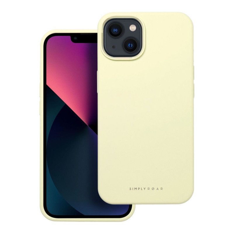 Viedtālruņa aizmugurējais vāciņš Apple iPhone 13 iPhone 13 Dzeltena