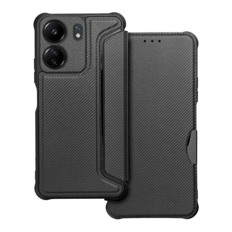 Viedtālruņa atveramais maciņš Xiaomi Redmi 13C Razor Black