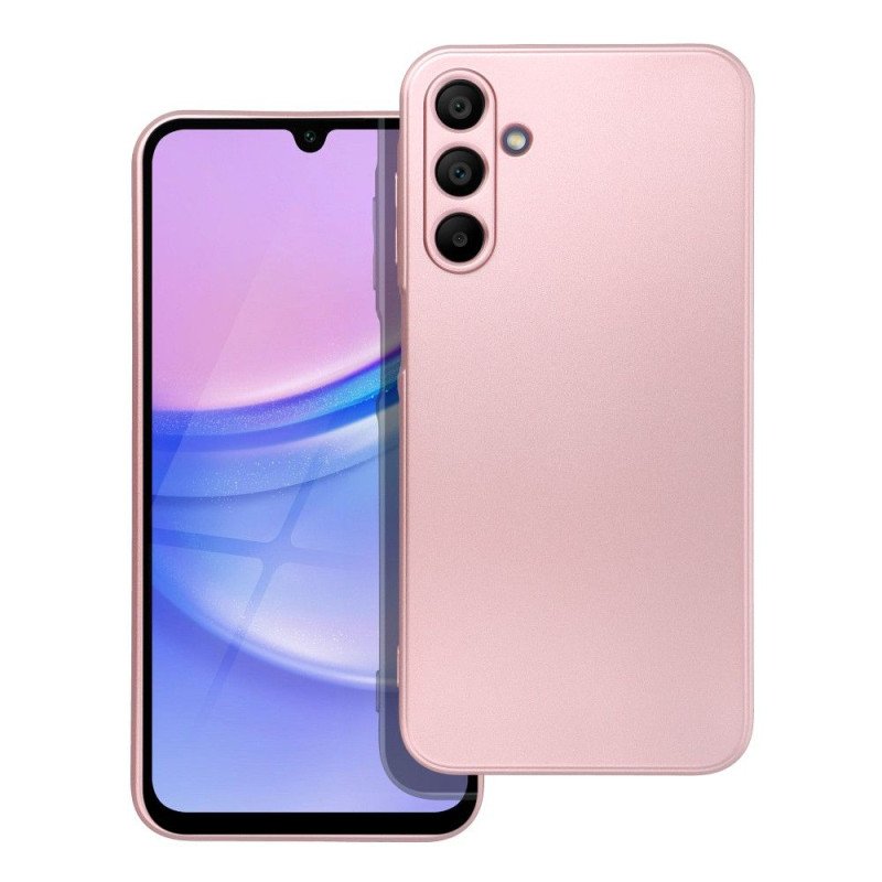 Viedtālruņa aizmugurējais vāciņš Samsung Galaxy A15 Rozā